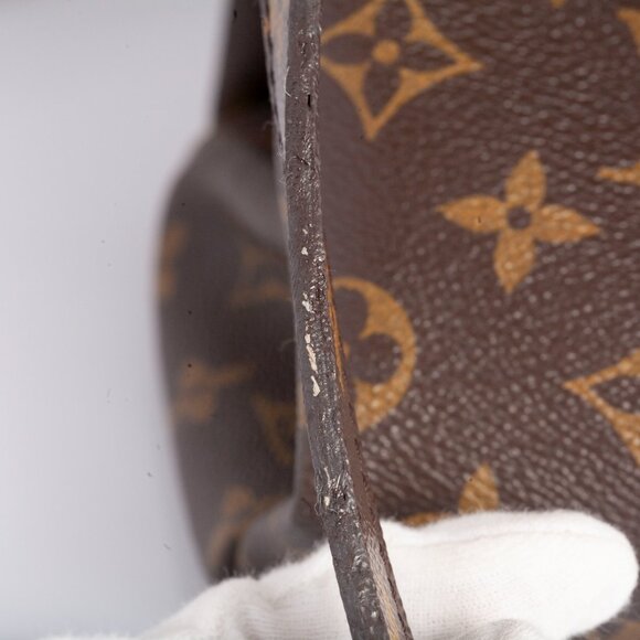 Authentic Black Louis Vuitton Monogram Canvas Pallas Tote Bag - Picture 9 of 15